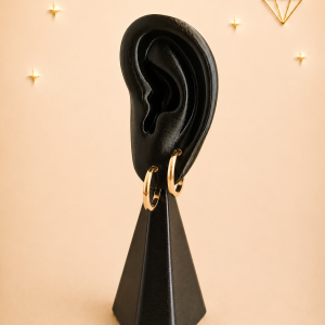 Aretes Angulo Oro Delgado