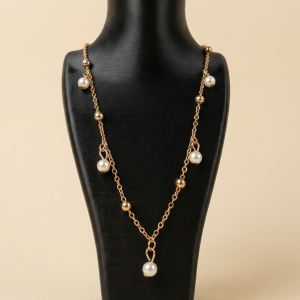 Collar de Cadena Elegante para Mujer, de Acero Inoxidable, Geomtrico, Chapado en Oro de 18K, Estilo Vintage, Resistente al Agua, para Uso Diario.